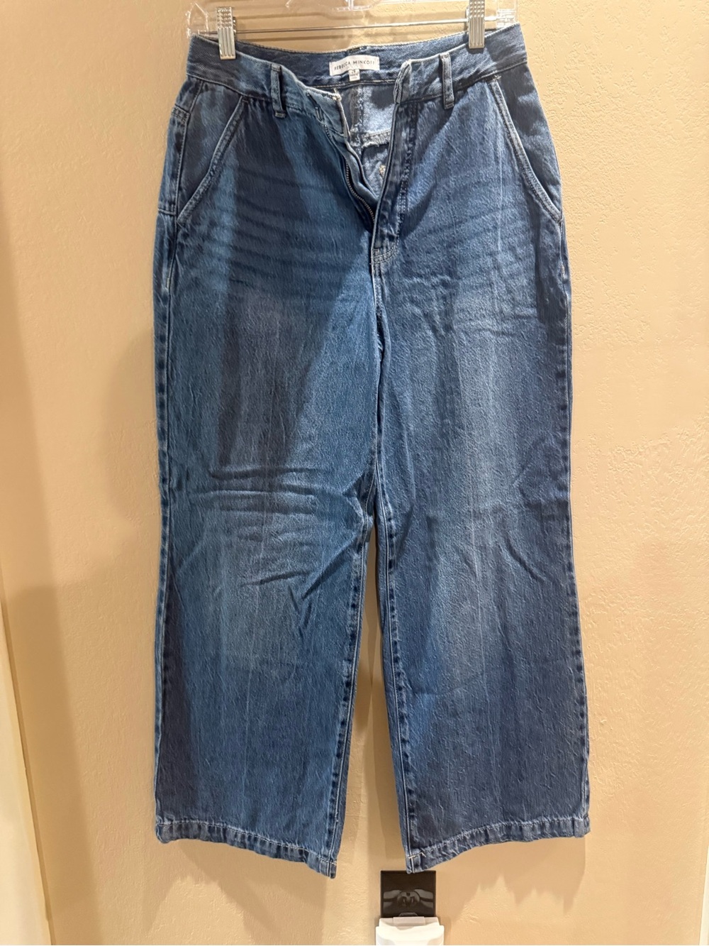 Rebecca Minkoff Men's Relaxed Denim Jeans in Blue